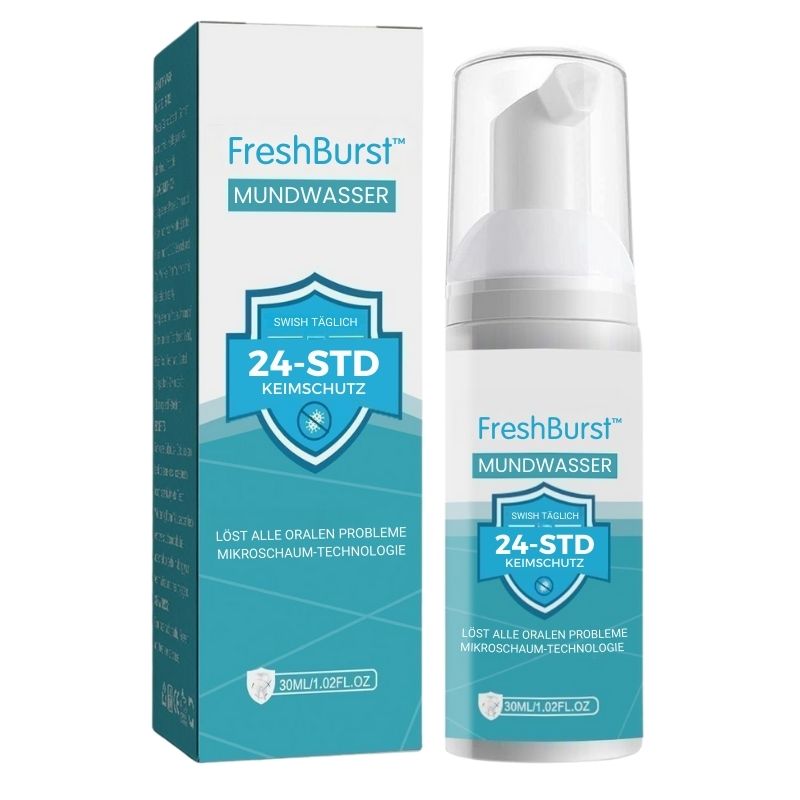 FreshBurst™  Tooth Treatment Foam Mouthwash